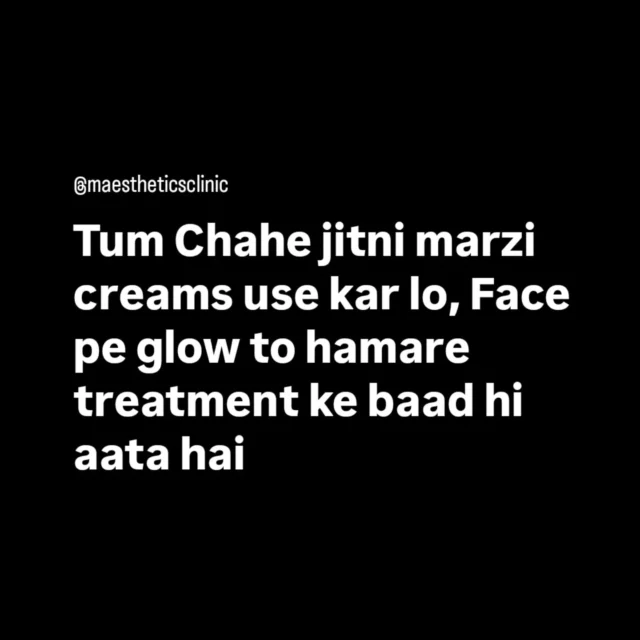 Try kar k deakh lo🙂

#Glow #meme #skincare #beauty #MAesthetics